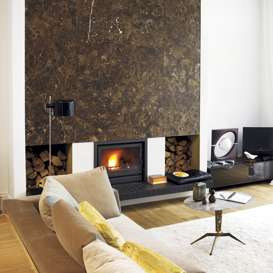 Modern fireplace | Elegant modern home | House tour | Modern decorating ideas | PHOTO GALLERY | Livingetc | Housetohome
