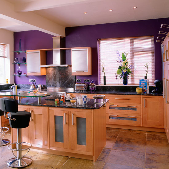 Kitchen colour | How to add glamour to your kitchen | Kitchen design ideas | PHOTO GALLERY | Housetohome