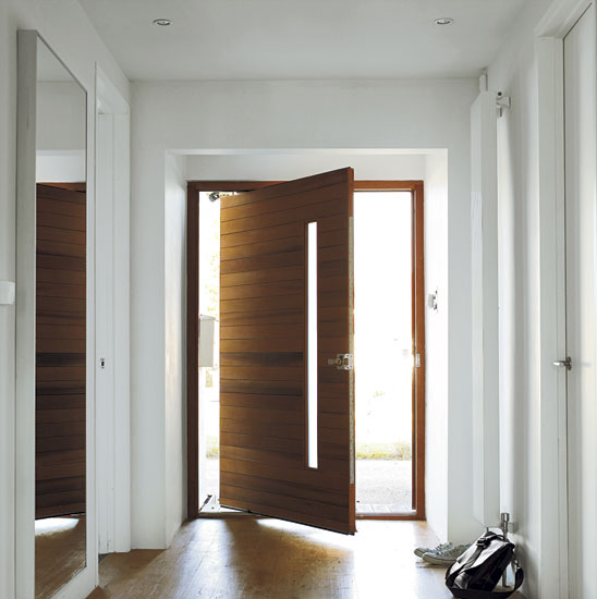 Hallway | step inside a cool California-style Sussex home | house tours | housetohoe