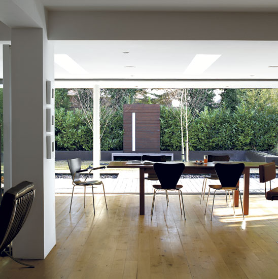 Open-plan dining area | step inside a cool California-style Sussex home | house tours | housetohoe