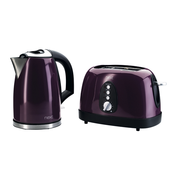 Two-slice toaster and jug kettle set from Next | Toasters - 10 of the best | kitchen accessory ideas | kitchen appliances | housetohome