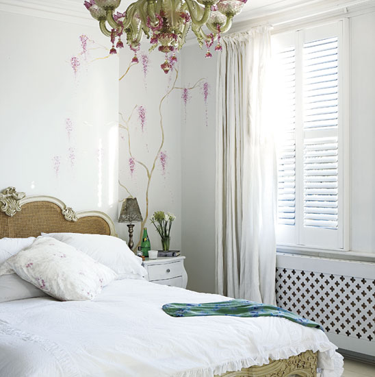 Bedroom | Step inside a warm and serene pure-white family home | house tours | housetohome