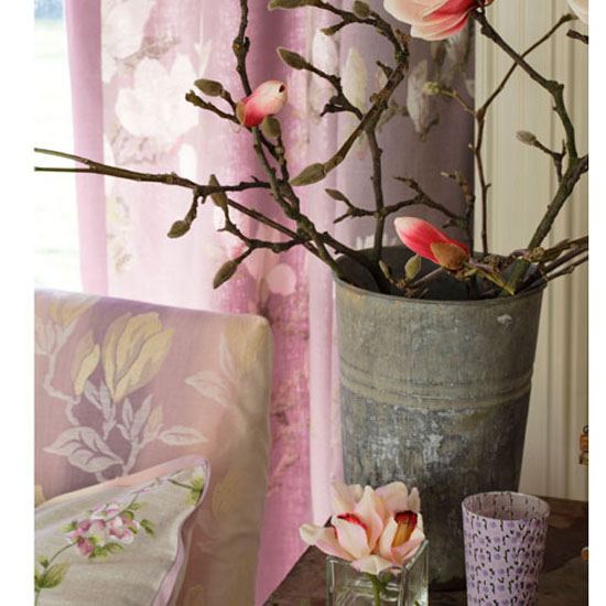 Decorative floral display | Vintage buys | Country Homes & Interiors