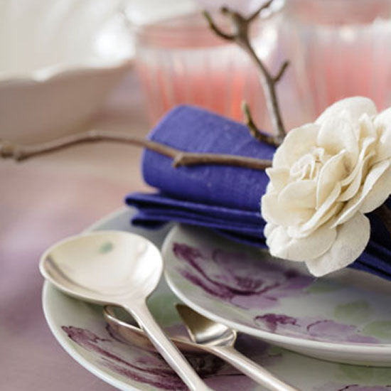 Stylish table setting | Vintage buys | Country Homes & Interiors