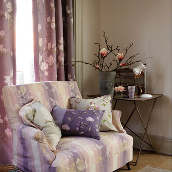 Relaxed seating area | Vintage buys | Country Homes & Interiors