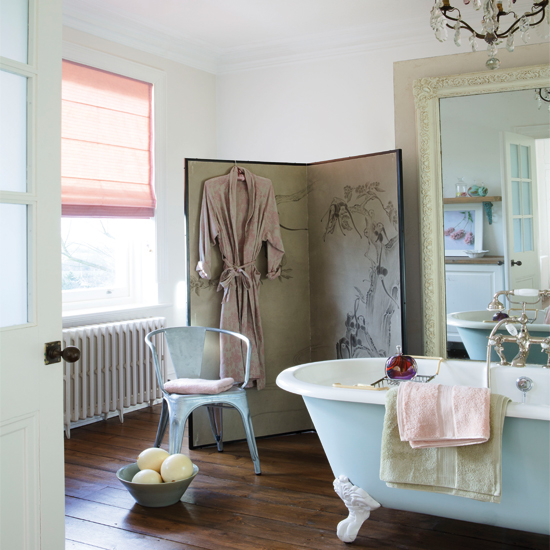 Glamorous bathroom | Vintage buys | Country Homes & Interiors
