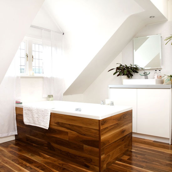 Wood accents bathroom Wood accents | Hotel-style bathrooms - 10 of the best | Bathroom inspiration | PHOTO GALLERY | Housetohome.co.uk