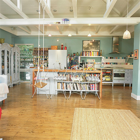 Eclectic kitchen | Family kitchens - 10 of the best | Kitchen ideas | PHOTO GALLERY | Housetohome.co.uk