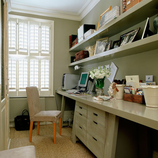 Home office | Victorian terraced house tour | Homes & Gardens house tour | PHOTO GALLERY | Housetohome