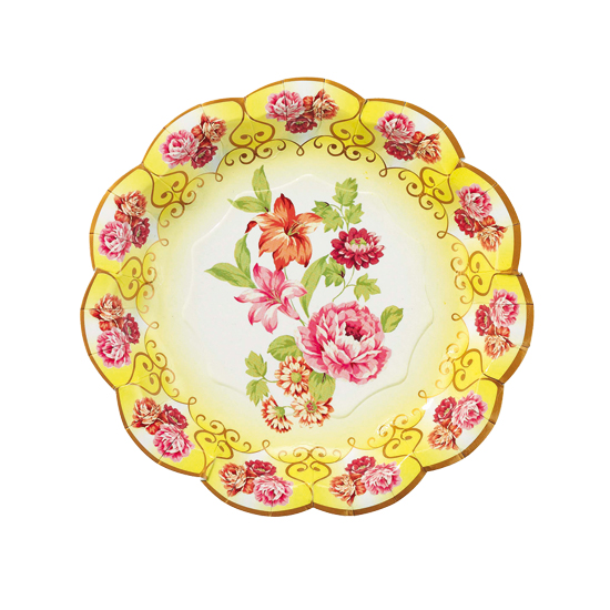 Utterley Scrumptious plate from Talking Tables | Vintage camping buys | Country Homes & Interiors | Shopping