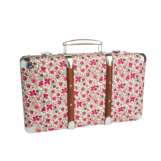 Liberty print suitcase from Liberty | Vintage camping buys | Country Homes & Interiors | Shopping