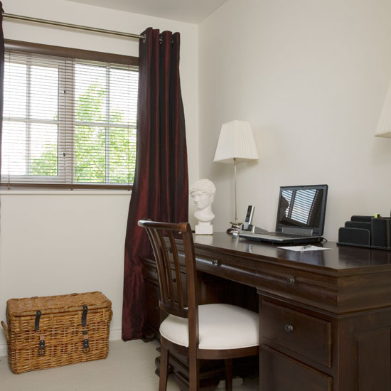 Simple antique home office | 10 stylish looks for home offices | Home office | 25 Beautiful Homes | PHOTO GALLERY | Housetohome