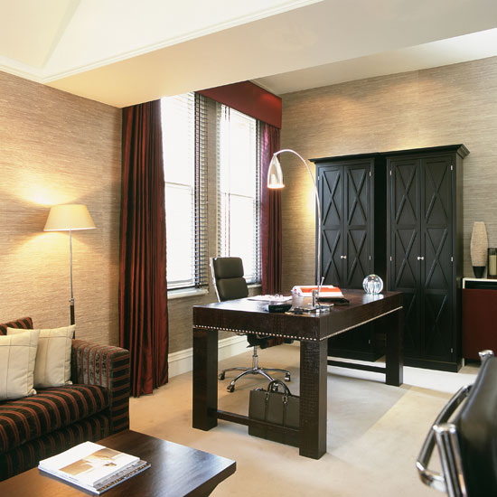Sophisticated home office | 10 stylish looks for home offices | Home office | 25 Beautiful Homes | PHOTO GALLERY | Housetohome