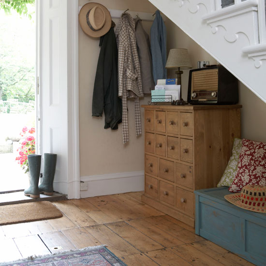 Utilise staircase space Utilise staircase space | 10 space-saving hallway ideas | Hallways | Decorating ideas | Hallway design | PHOTO GALLERY | Housetohome