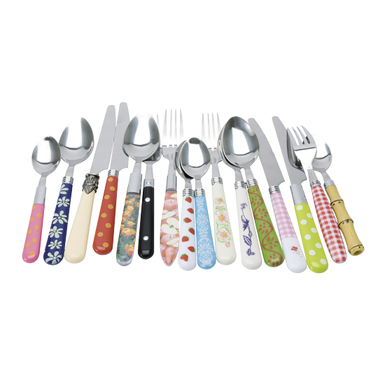 Eclectic cutlery set from The Contemporary Home