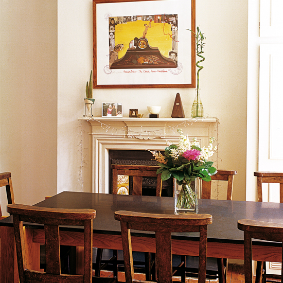 Dining room | Light Victorian home | Homes & Gardens | House Tours
