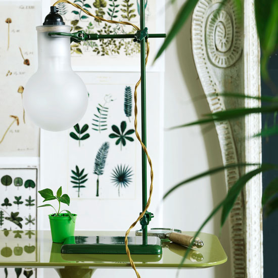 Organic print living room Organic print living room | Living room decorating idea | Living room lamp | Image | Housetohome