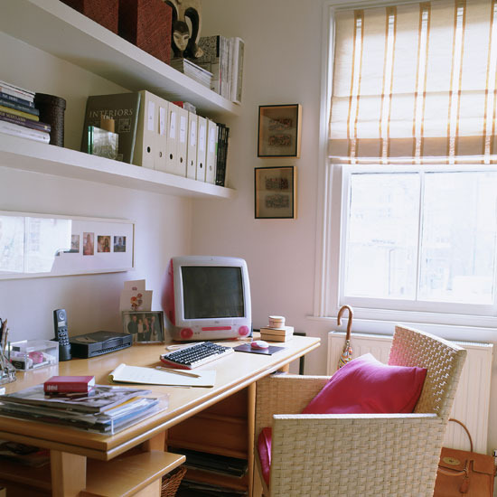 Home office Home office | Contemporary London home | Homes & Gardens house tour | PHOTO GALLERY | Housetohome