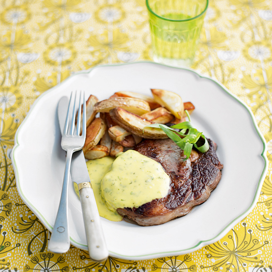 Fragrant tarragon is an essential ingredient in this rich, buttery sauce