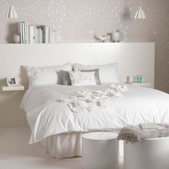 Modern white bedroom | Bed | Bedroom idea | Modern white | Image | Housetohome
