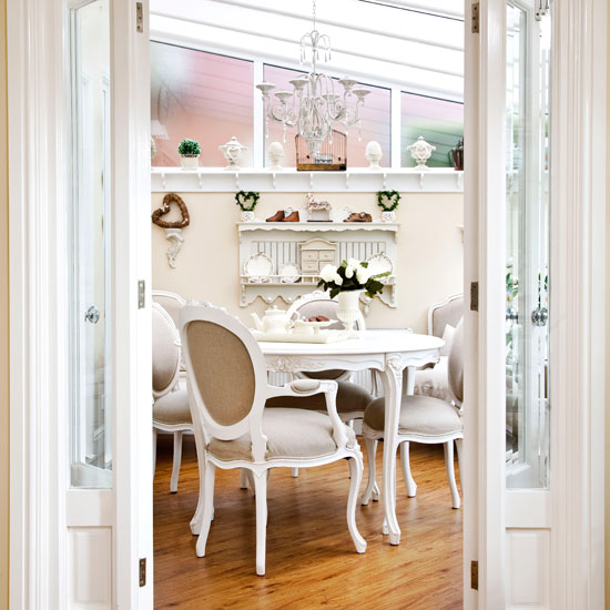 French-style dining room conservatory | Conservatories | Conservatory decorating ideas | PHOTO GALLERY | Housetohome.co.uk