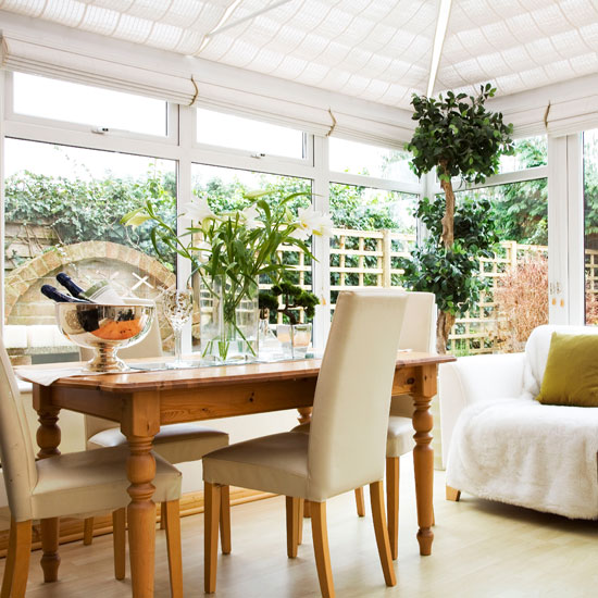 Fresh conservatory living space | Conservatories | Conservatory decorating ideas | PHOTO GALLERY | Housetohome.co.uk