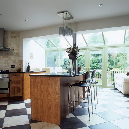 Spacious kitchen-diner conservatory | Conservatories | Conservatory decorating ideas | PHOTO GALLERY | Housetohome.co.uk