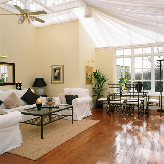Country-style conservatory-diner | Conservatories | Conservatory decorating ideas | PHOTO GALLERY | Housetohome.co.uk