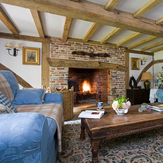 Barn-style living room | 10 cosy living room ideas | Living room ideas | PHOTO GALLERY | 25 Beautiful Homes | Housetohome