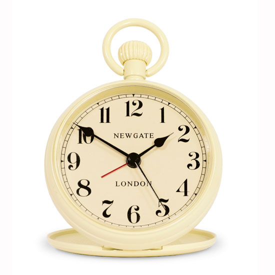 Regulator alarm clock from Newgate | Bedroom idea | Floral country buys | Country Homes & Interiors | Shopping