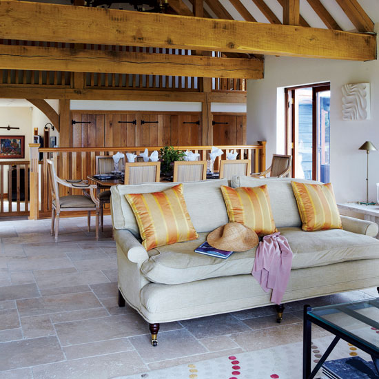Living room Living room | Hertfordshire barn conversion | Country Homes & Interiors house tour | PHOTO GALLERY | Housetohome