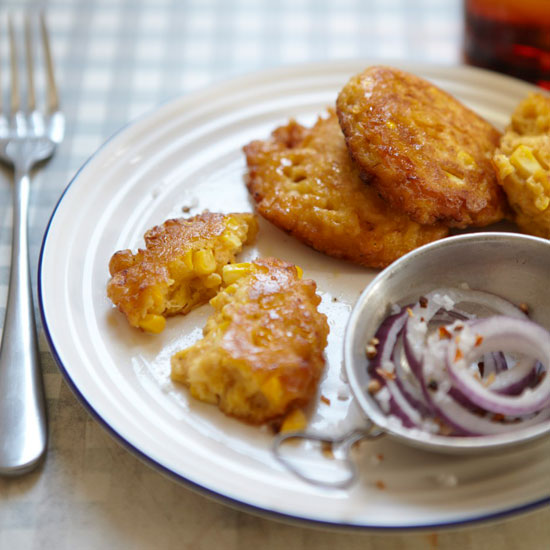 These delicacies can be served as a savoury dish, but they're also enjoyed with maple syrup