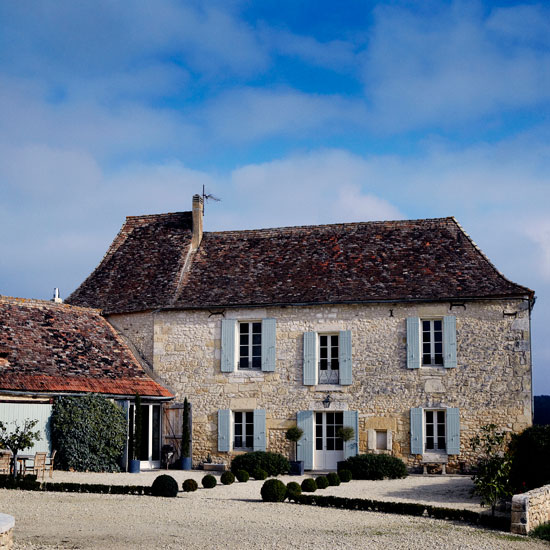 Take a look around a restored French manor house