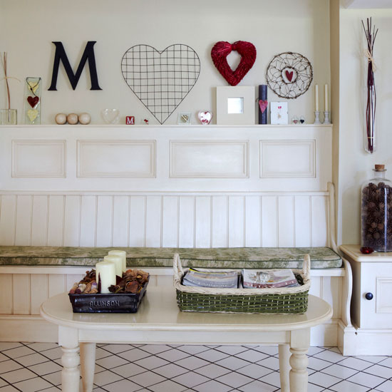 Kitchen bench | Country cottage in Cheshire | Country Homes & Interiors | House Tour