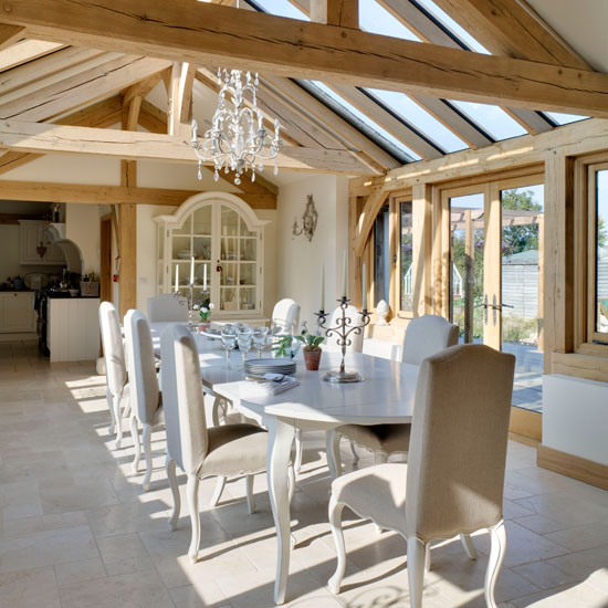 Dining room | Rustic new-build house | Country Homes & Interiors house tour | PHOTO GALLERY | housetohome