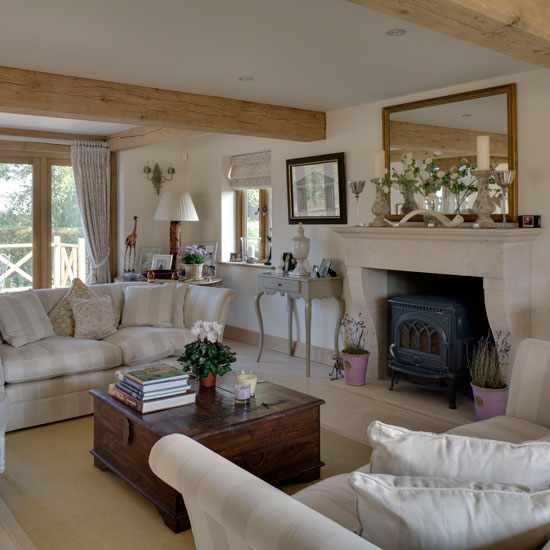 Drawing room | Rustic new-build house | Country Homes & Interiors house tour | PHOTO GALLERY | housetohome