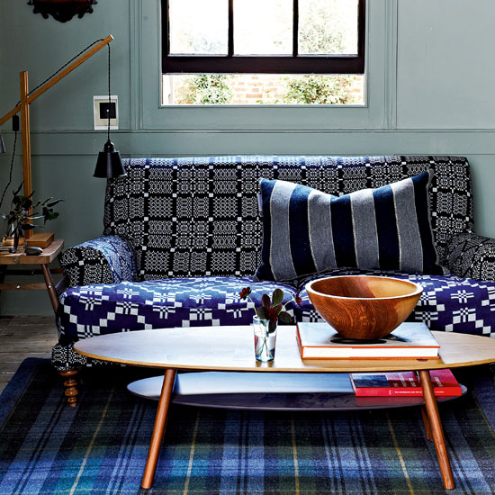 Mix different-sized geometrics Mix different-sized geometrics | How to give your home an artisan touch | Classic decorating ideas | decorating | British crafts | PHOTO GALLERY | Homes & Gardens | Housetohome