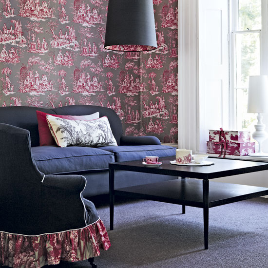 Jazz up plain furnishings Jazz up plain furnishings | Design ideas: decorating with toile | classic decorating ideas | toile | PHOTO GALLERY | Homes & Gardens | Housetohome