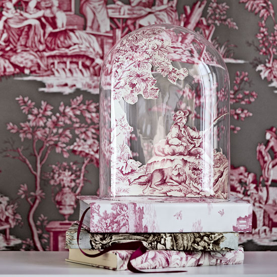 Mix toile with toile Mix toile with toile | Design ideas: decorating with toile | classic decorating ideas | toile | PHOTO GALLERY | Homes & Gardens | Housetohome