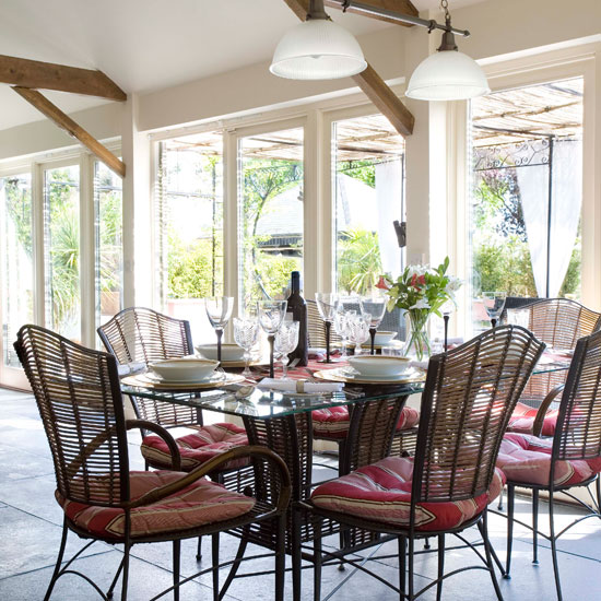 Dining room Dining room | Mediterranean-style house | 25 Beautiful Homes house tour | PHOTO GALLERY | Housetohome