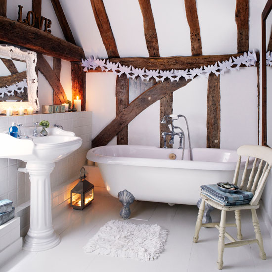 Bathroom Bathroom | Step inside a contemporary period farmhouse in Essex | Country Homes & Interiors house tour | PHOTO GALLERY | housetohome
