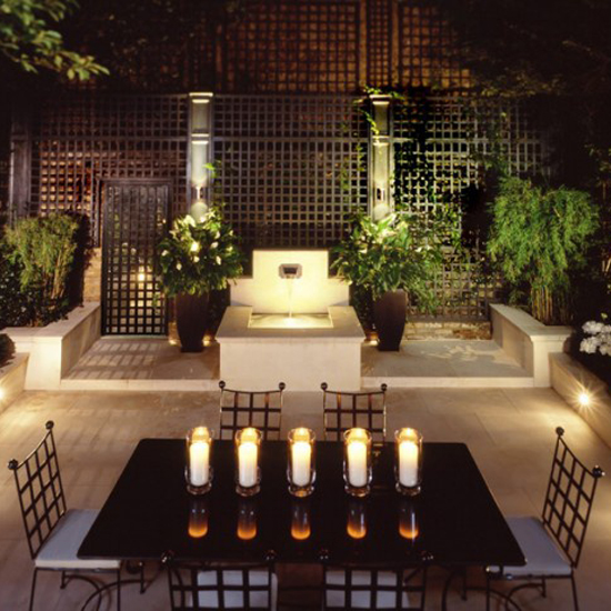Garden seating ideas home decoration tips Candles interior Patio Ideas