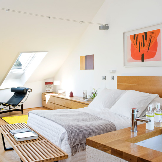 Loft-style living | glamorous bedroom ideas | bedroom decorating ideas | housetohome