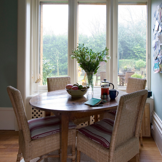 Serene dining area Serene dining area | Breakfast rooms - 10 of the best | Breakfast room ideas | Dining room ideas | Housetohome