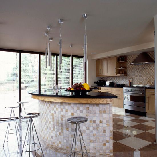 Curved kitchen island Curved kitchen island | Breakfast rooms - 10 of the best | Breakfast room ideas | Dining room ideas | Housetohome