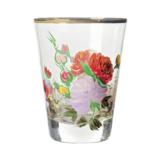 Floral votive from Marks & Spencer | Guest bedroom | bedroom design | bedroom accessories | 25 Beautiful Homes | Shopping