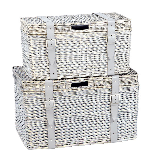 Wicker storage chest from Marks & Spencer