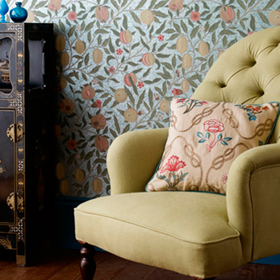 William Morris hand-printed wallpaper William Morris hand-printed wallpaper | Celia Rufey wallpaper questions | wallpaper | PHOTO GALLERY | Housetohome
