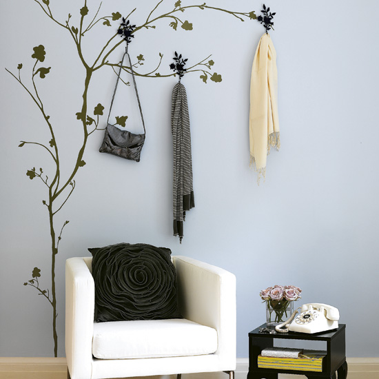 Stick on some wall stickers Stick on some wall stickers | How to decorate a rented property | easy decorating ideas | PHOTO GALLERY | housetohome