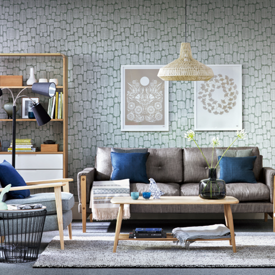 How to get the look Mid-Century modern living room | Mid-Century modern | Living room | Image | Ideal Home | Housetohome